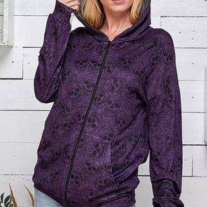 Lightweight Skull Hoodie